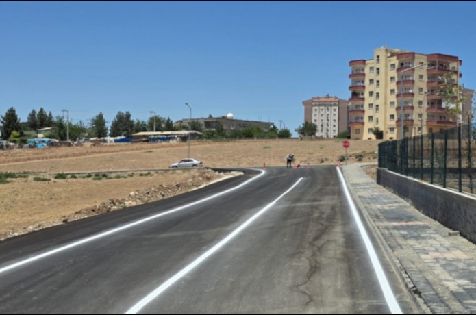 Yol çizgileri tamamlandı, güvenlik artırıldı