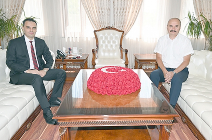 Vergi Mahkemesi başkanından veda ziyareti