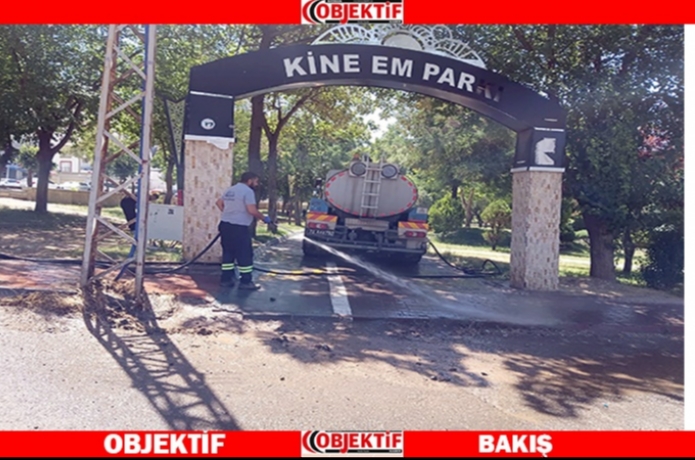 Parklar hijyenik hale getiriliyor