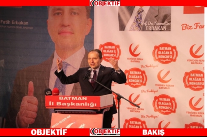 “Ekonomik kurtuluşun reçetesi yeniden Refah’tadır”