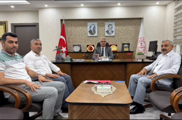 Başkan Şahin’den üç kuruma ziyaret