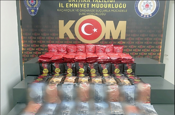 Kaçak sigara ve nargile tütünü operasyonu