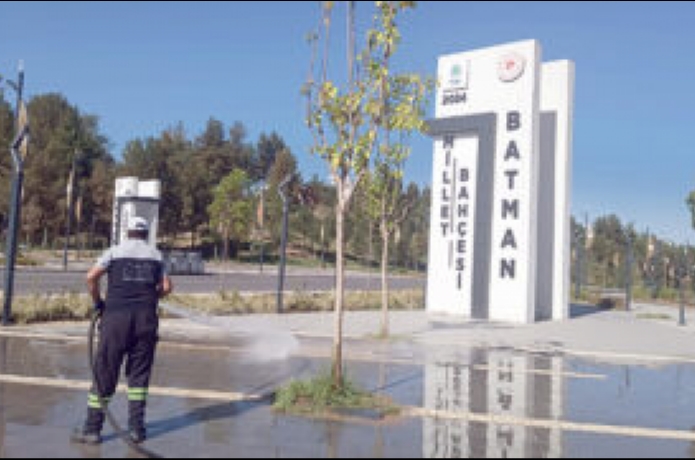 Esentepe millet bahçesi pırıl pırıl