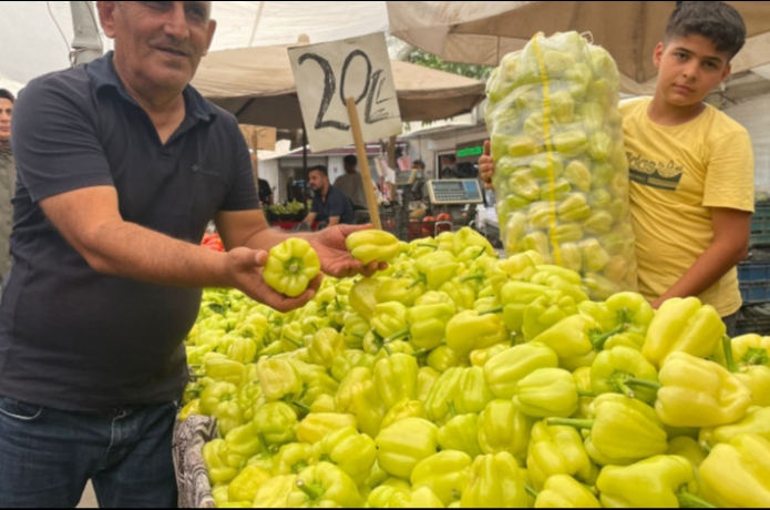Çarşı Pazarda Kışlık Bereketi: Vatandaş Kurutmalık Alışverişine Yöneldi