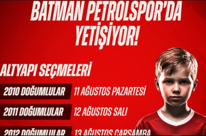 Geleceğin Yıldızları Petrolspor’da Yetişecek