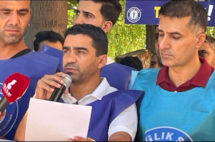 Yetersiz teklife hayır! Sağlık-sen meydanlarda