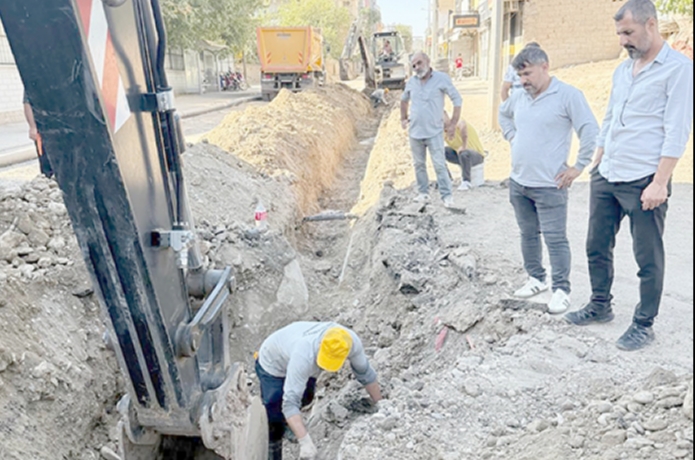 3 mahallenin içme suyu hattı yenilendi