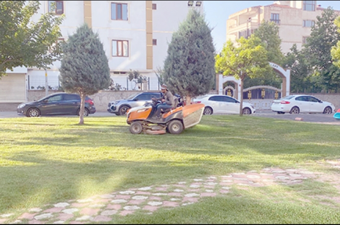Belediye’den kapsamlı park ve bahçe çalışması