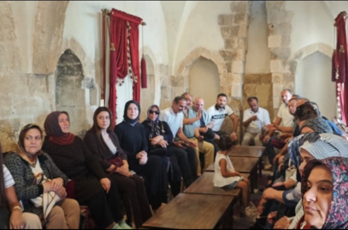 Turist Kafileleri Mor Kuryakos Manastırına akın etti