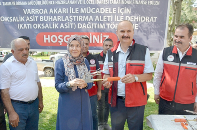 Arıcılara buharlaştırma cihazı desteği