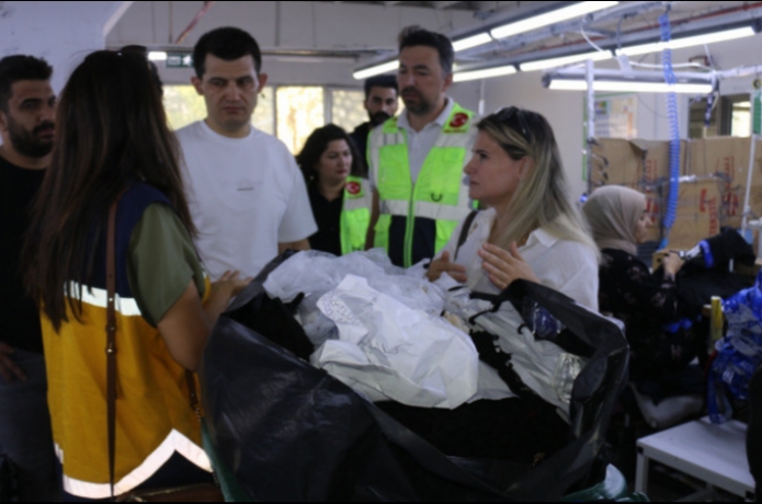 Belediyeden tekstil atıklarına yönelik denetim