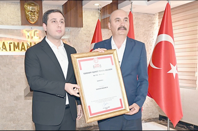 “Sason balı ile gurur duyuyoruz”