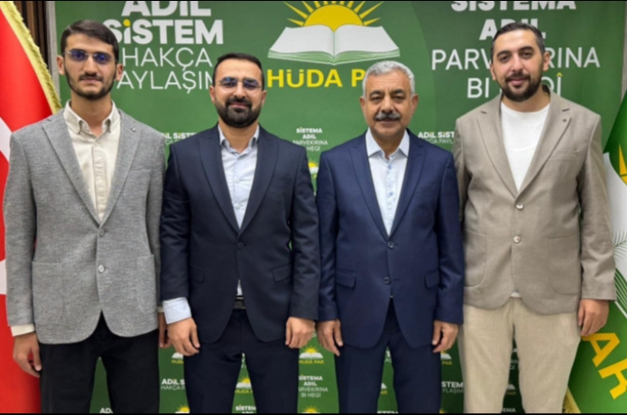 HÜDA PAR gençlik Kolları’nda görev değişimi
