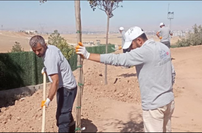 Fidanlar dünya hayvanları koruma gününe armağan edildi