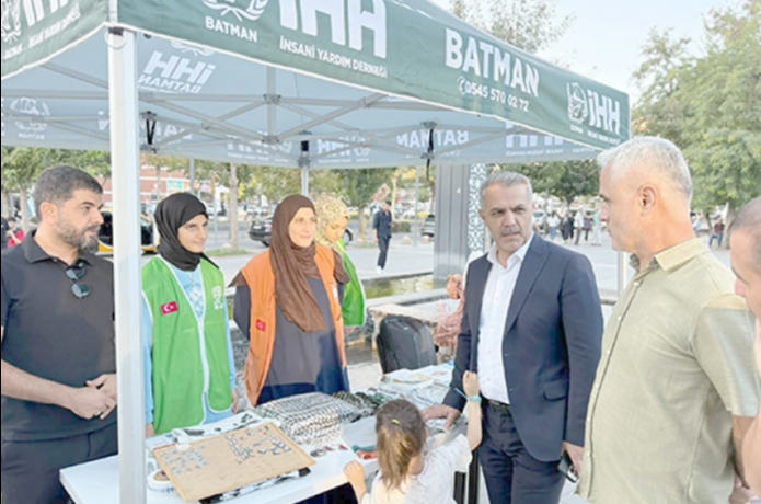 İl Başkanı Hüseyin Şansi “Batman’dan Gazze’nin çocuklarına ses oluyoruz”