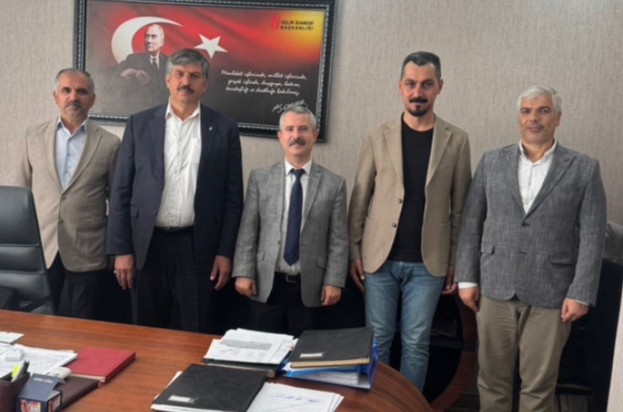 Başkan Çiftçi'den Vergi Dairesi Müdürü’ne ziyaret