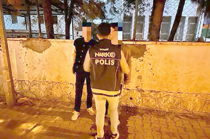 Okul çevresinde narkotik denetimi
