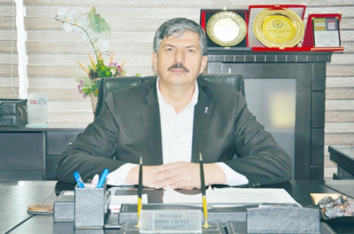 Çiftçi “yeni projeleri tamamlamak için 4 yıl daha oylarınıza talibim’”