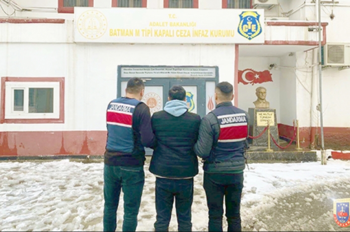 Aranan hükümlü Gercüş’te yakalandı
