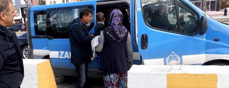 Zabıta ekiplerinden dilencilere müdahale