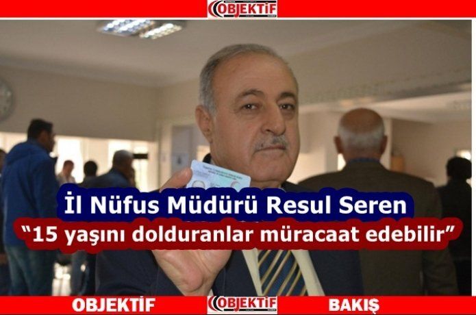 Nüfus müdürlüklerinde yeni kimlik kartı yoğunluğu