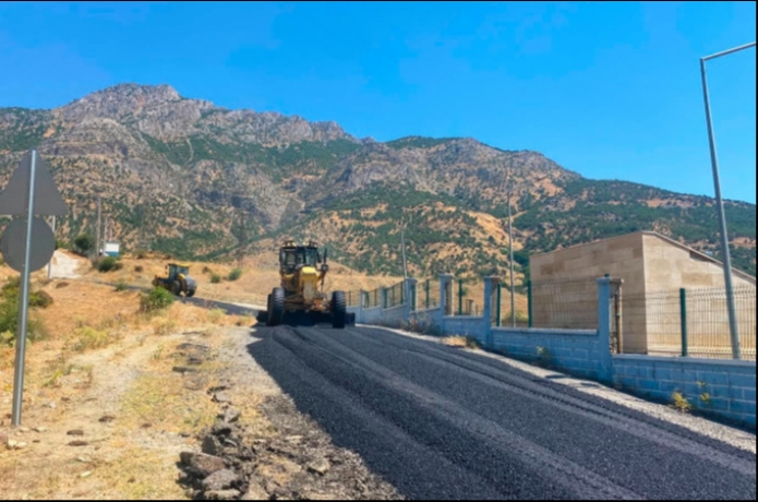 Kavaklı - ziyaret köy yolu yenilendi