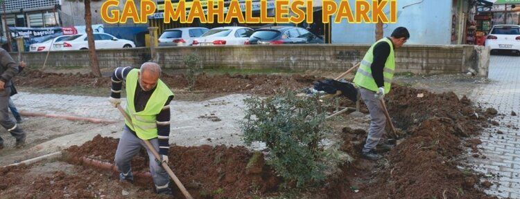 Parklara otomatik sulama sistemi döşeniyor