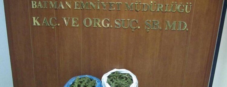 İş yerinde uyuşturucu ele geçirildi