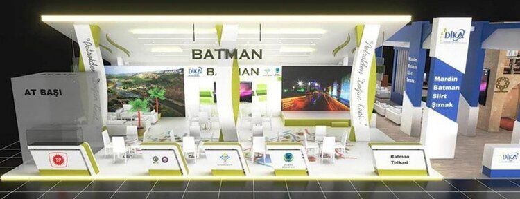 Batman EMITT Fuarına hazır