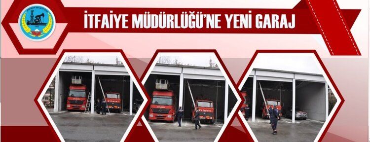 İtfaiye Müdürlüğü’ne yeni garaj