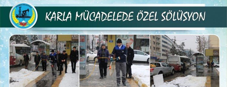 Kar ile mücadelede özel sölüsyon