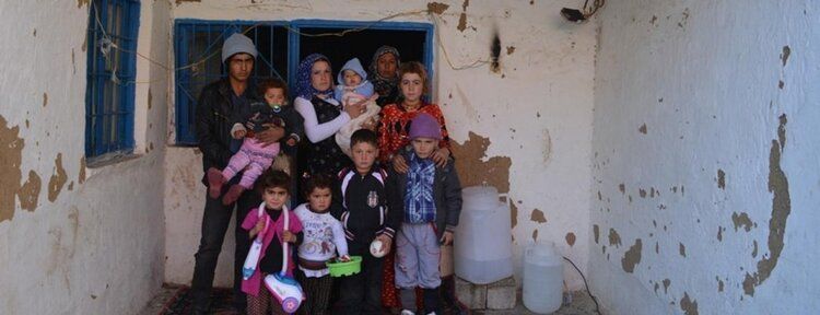 Yaşam mücadelesi veren Suriyeli aileye Umut-Der'den yardım