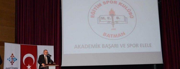 Batman'da “Akademik başarı ve spor elele” programı düzenlendi