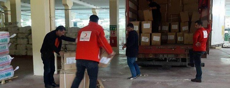 Batman'dan bir yardım TIR'ı daha Suriyelilere gönderildi