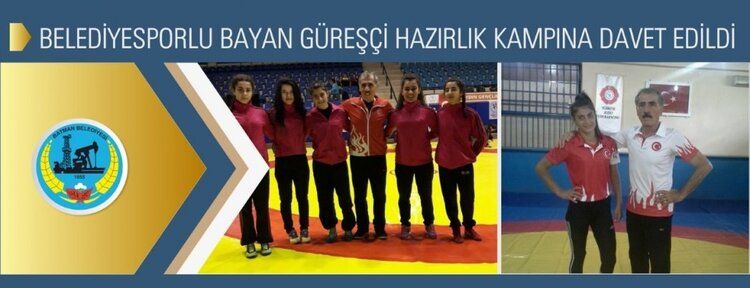 Belediyesporlu bayan güreşçi hazırlık kampına davet edildi