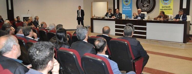 Mart ayı muhtarlar toplantısı yapıldı