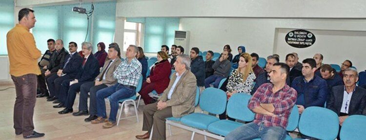 Süne mücadelesi eğitim toplantısıyla başladı