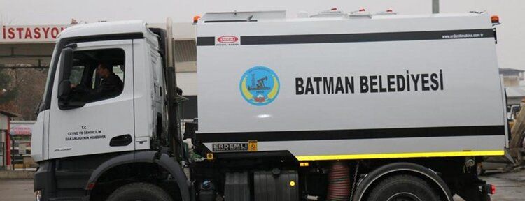Batman'da temizlik filosuna yeni araçlar eklendi