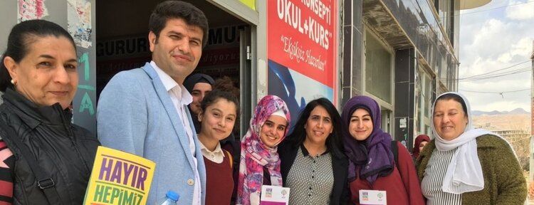 HDP’nin ‘Hayır’ çalışmaları sürüyor