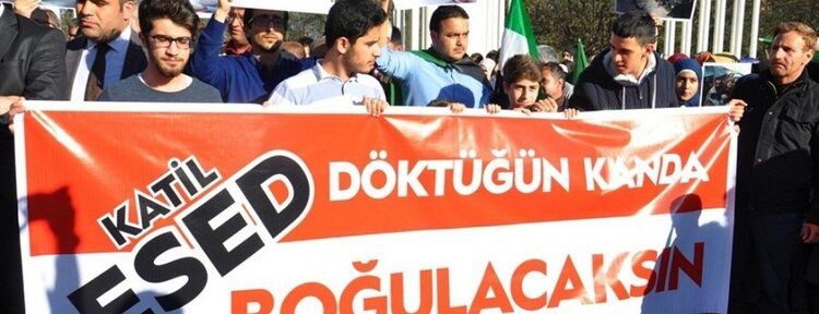 İdlib'deki kimyasal saldırı Batman'da lanetlendi