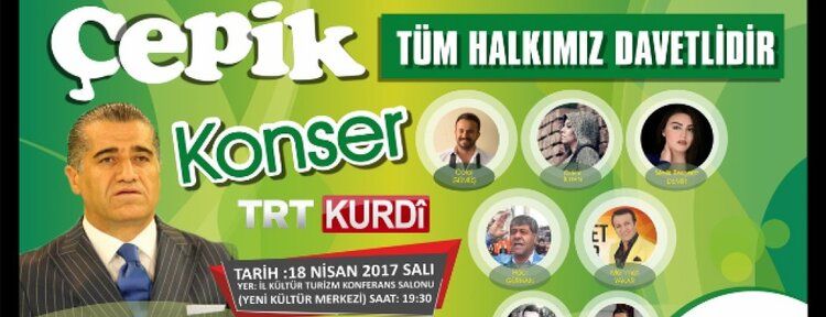 Çepik programı bu akşam Batman'da