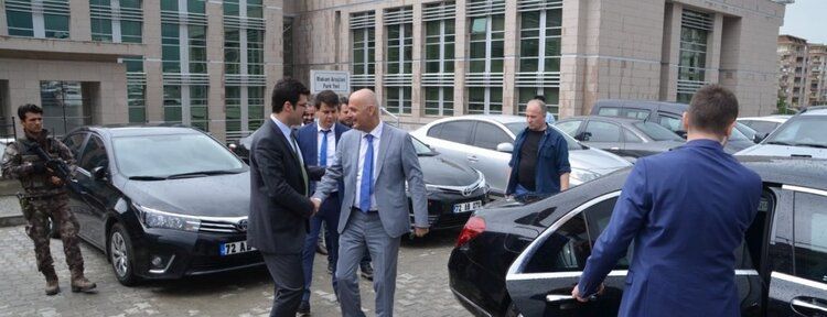 Başkan Vekili Aksoy, Adalet Sarayı'ndaydı