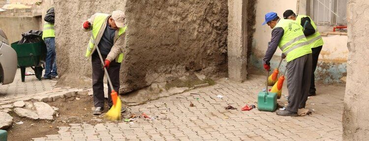 İluh, Yeşiltepe ve Huzur mahallelerine özel temizlik
