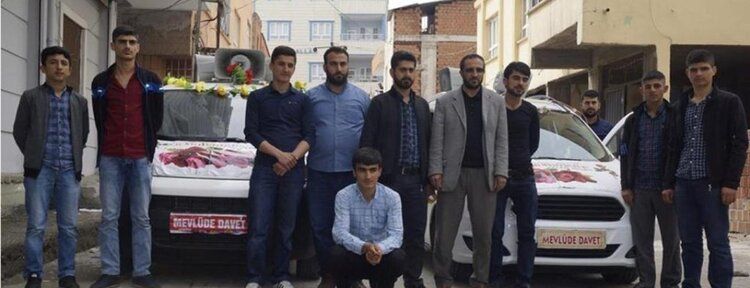 Batman'da Kutlu Doğum anons araçları dolaşmaya başladı
