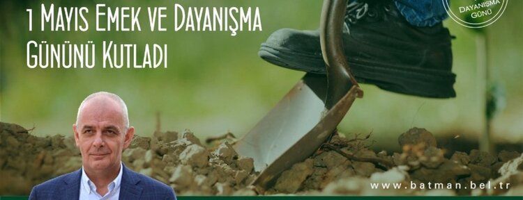Aksoy, 1 Mayıs Emek ve Dayanışma Günü'nü kutladı