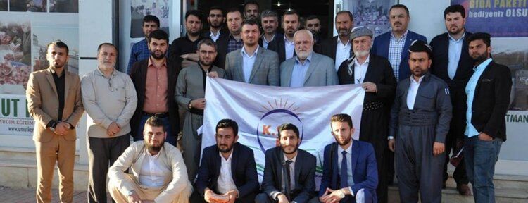 Komela İslami'den HÜDA PAR'a ziyaret
