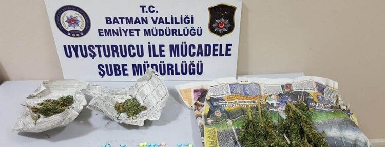 Batman’da uyuşturucudan 5 kişi yakalandı