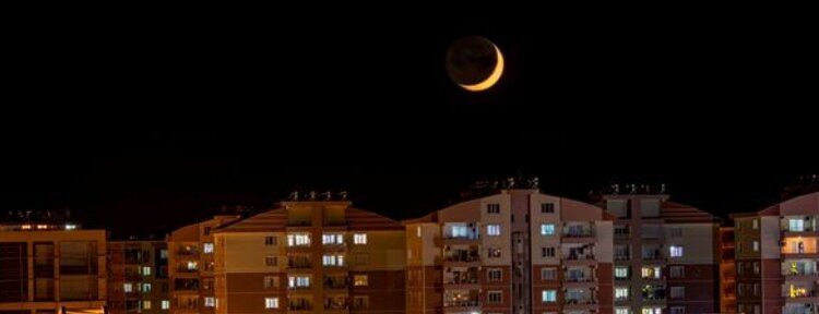 Ramazan hilali Batman’da görüldü
