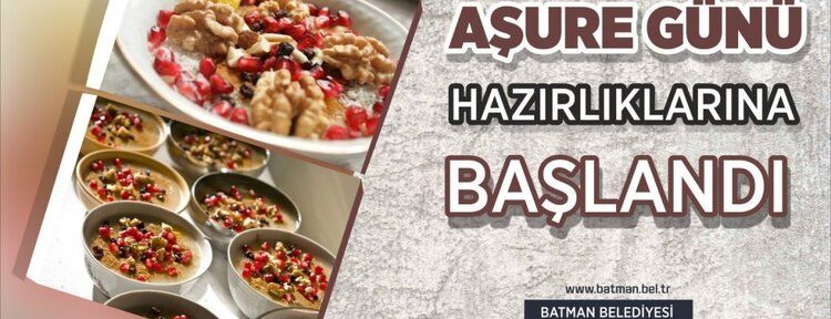 Aşure Günü hazırlıklarına başlandı