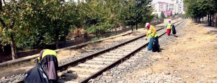 DDY güzergâhında temizlik çalışması